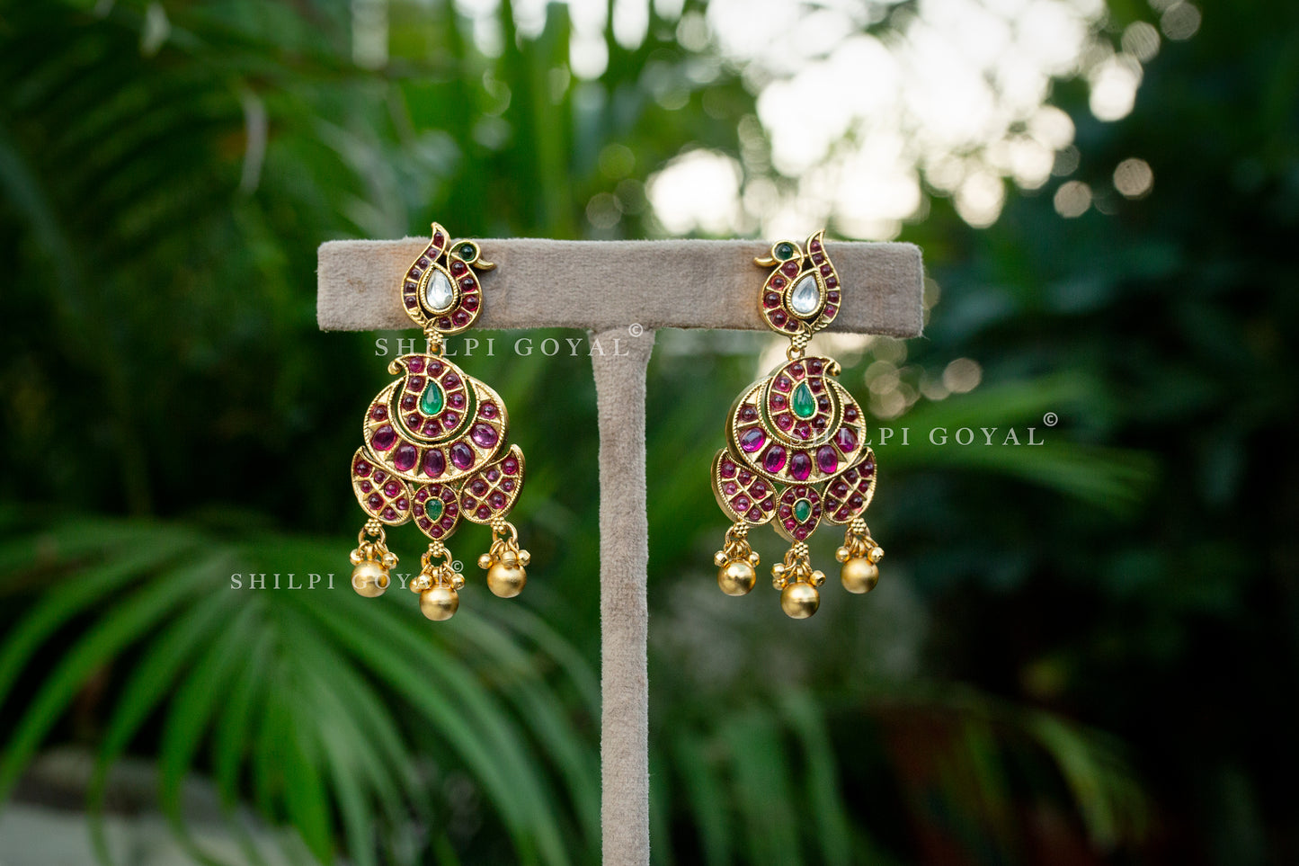 Jadau Ruby Polki necklace