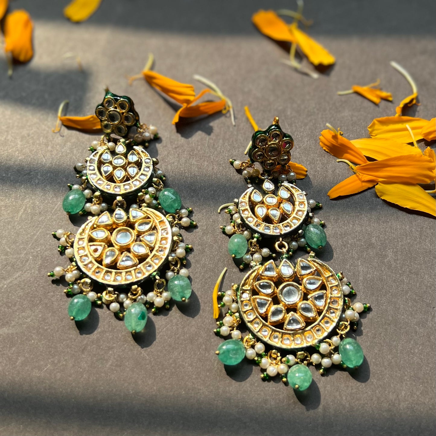 The Aadvika polki necklace