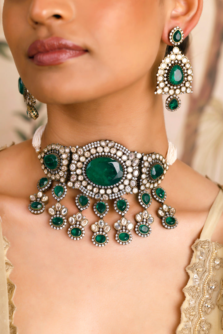 Inara Green Necklaces