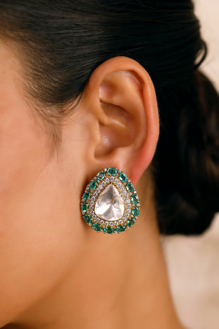 Ferhana Polki Studs