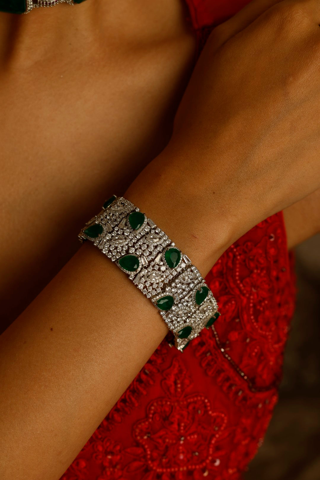 Diamond Emerald Bracelet