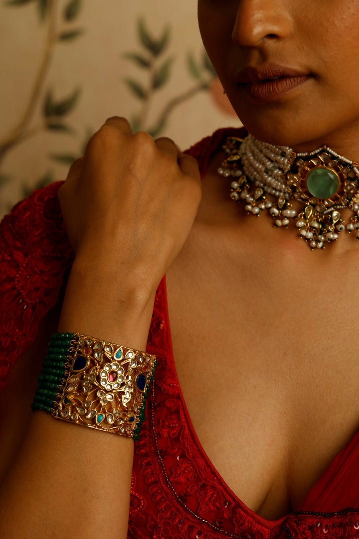 Kundan Polki Bracelet