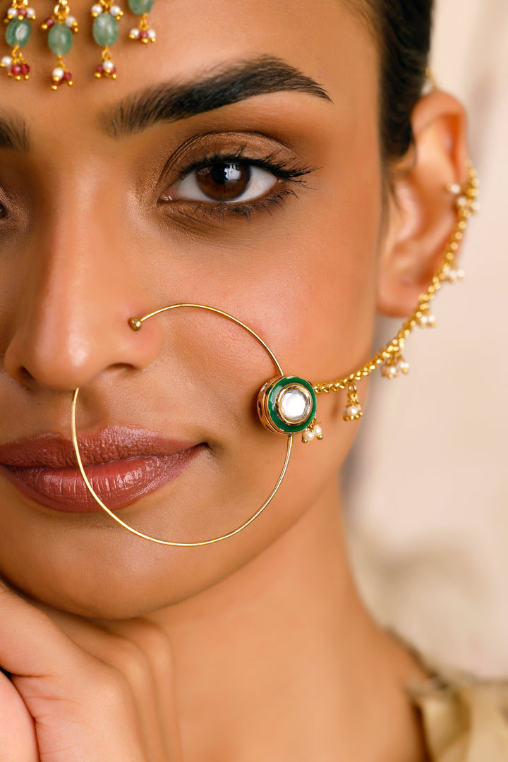 Mastani Pearl Gold Nath
