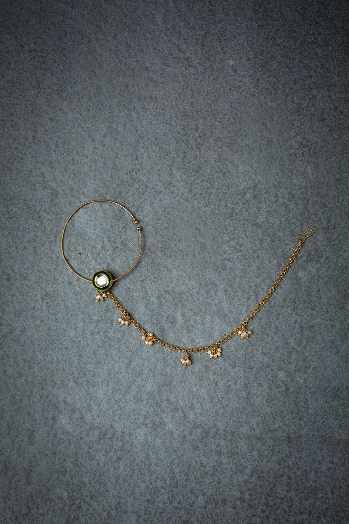 Mastani Pearl Gold Nath