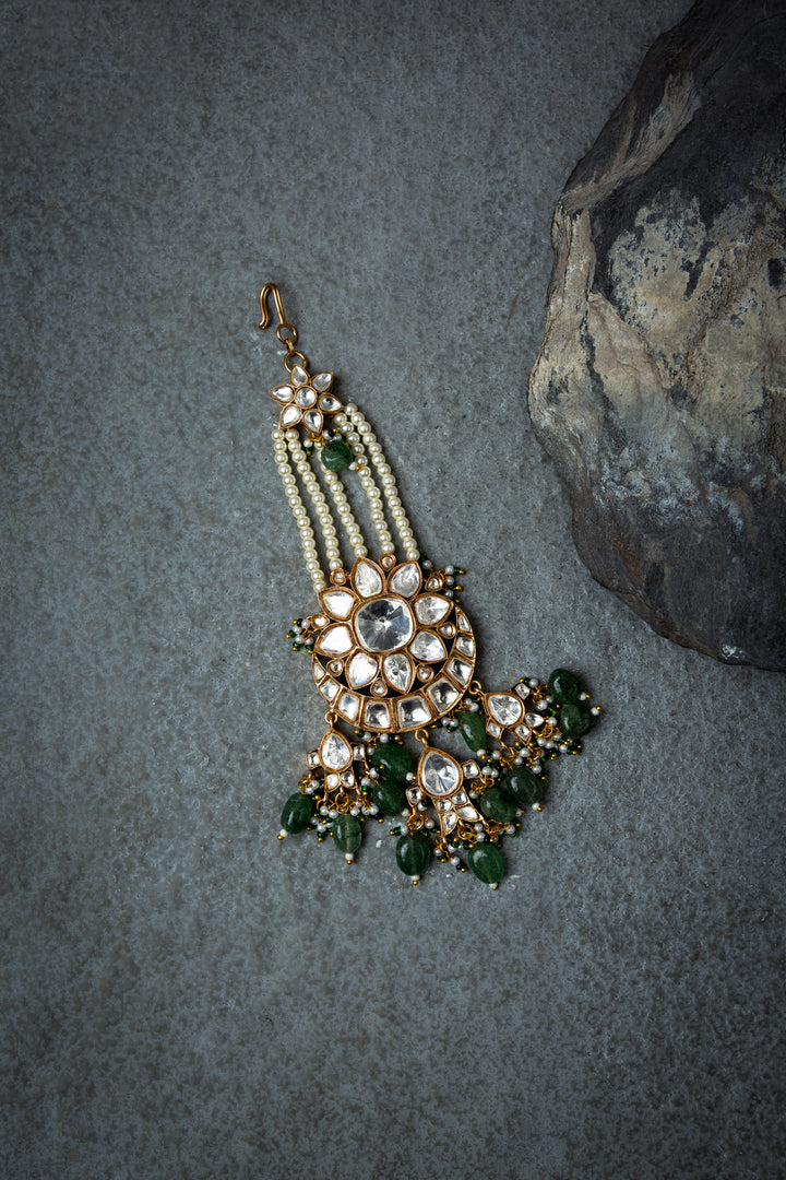 Verdant Polki Moissanite Passa