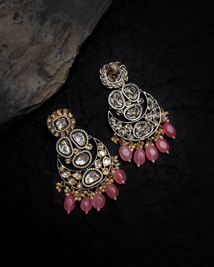 Arshia Pink Polki Necklace