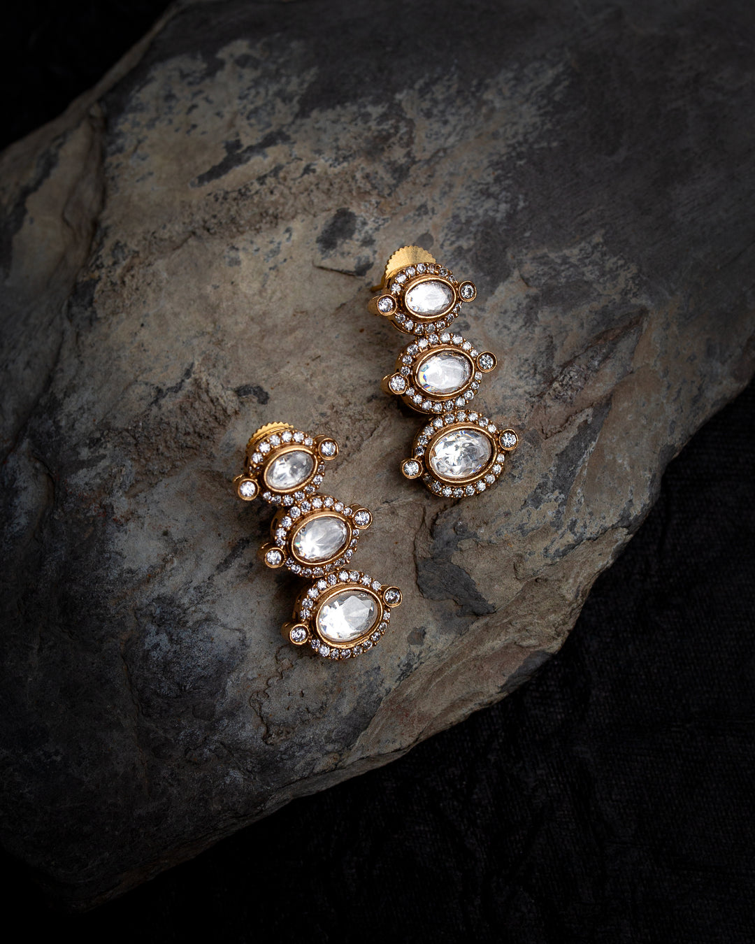 Firdaus Polki Necklace Set