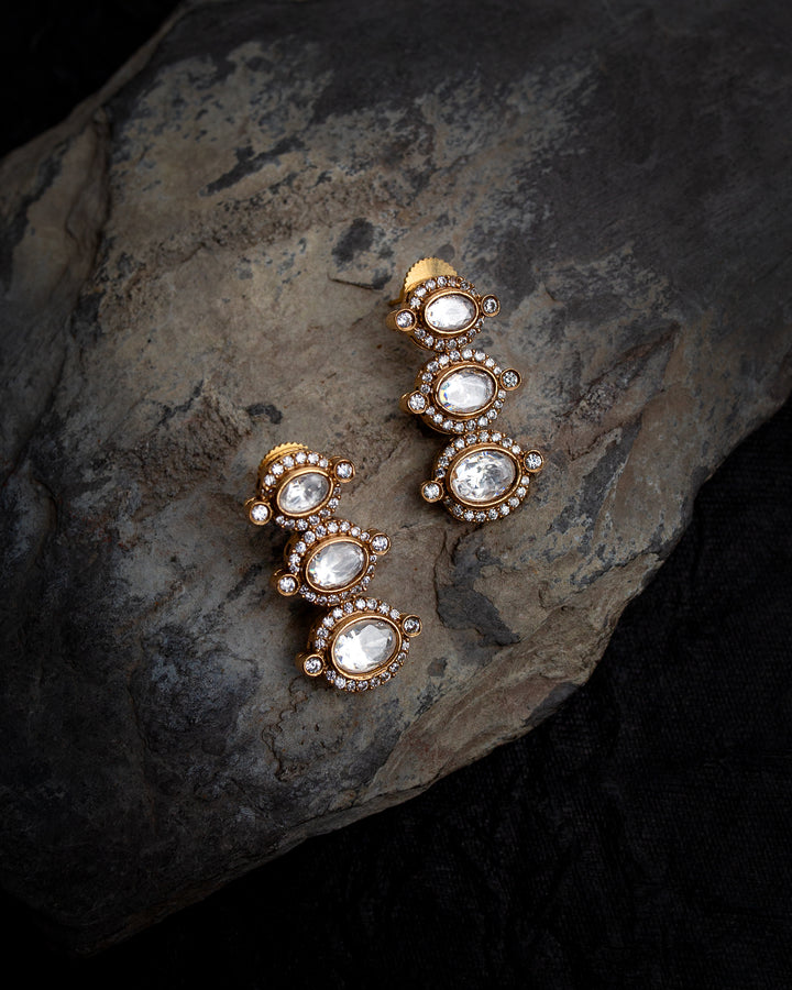 Firdaus Polki Necklace Set