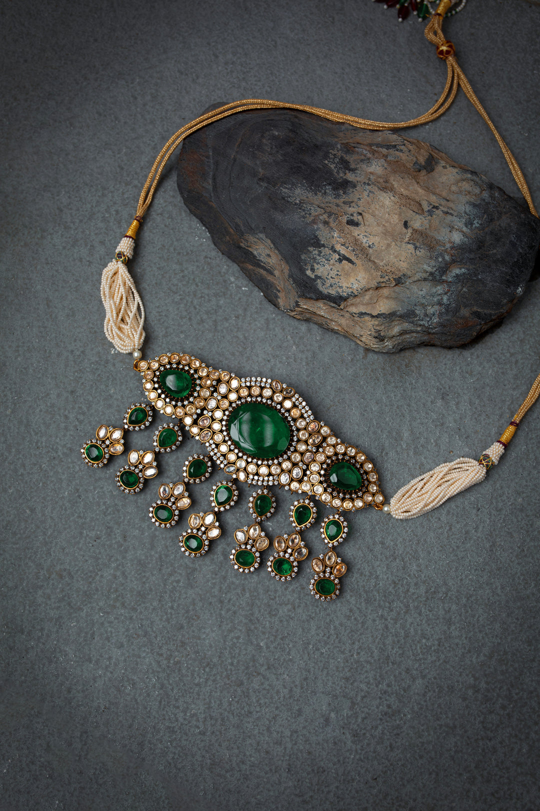 Inara Green Necklaces