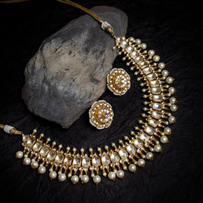 Kundan Polki necklace set