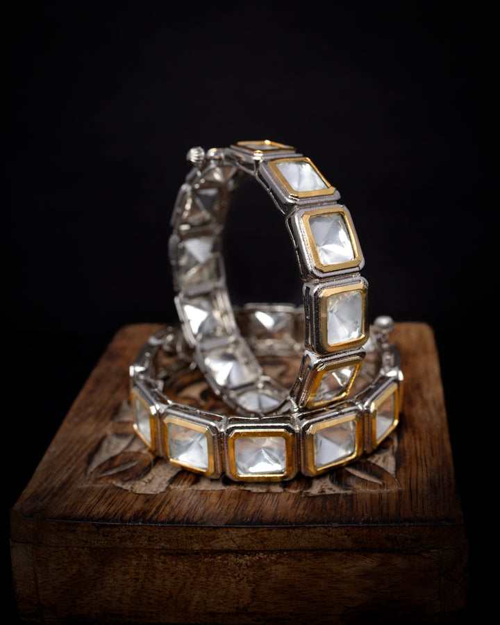 Verdant Polki Bangle
