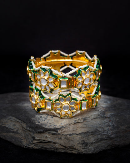 Kundan bangle