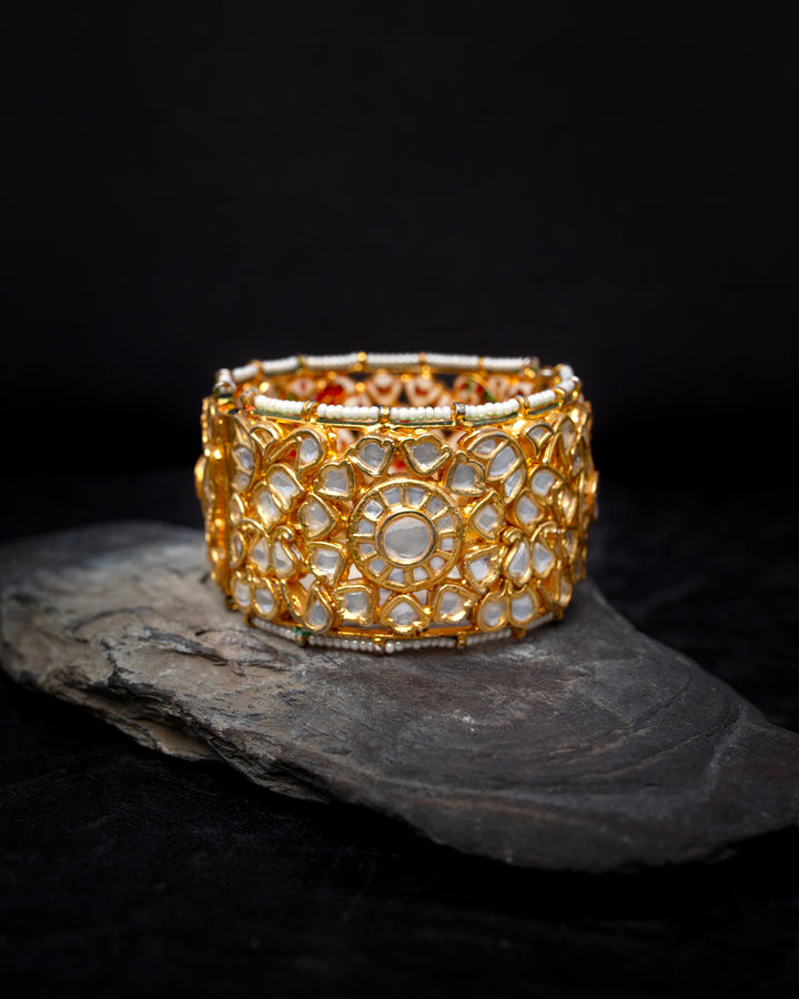 Roqa Kundan Kada bangle
