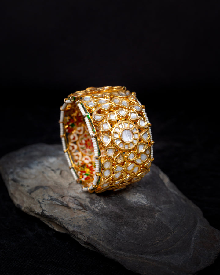 Roqa Kundan Kada bangle
