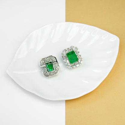 Diamond doublet stone stud