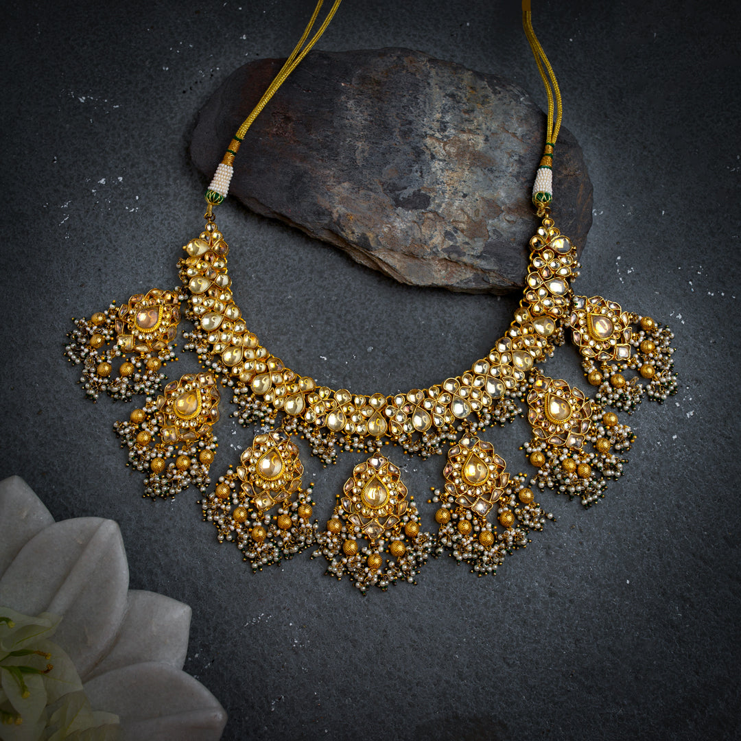 Polki Necklace Set