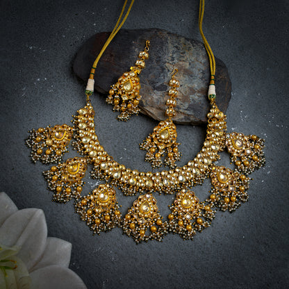 Polki Necklace Set