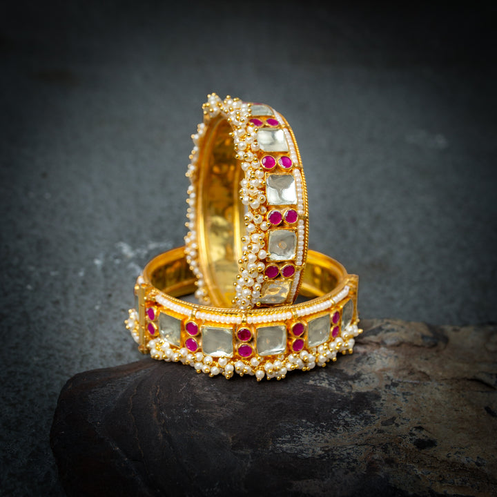 Shringaar Polki bangle(Single Piece)