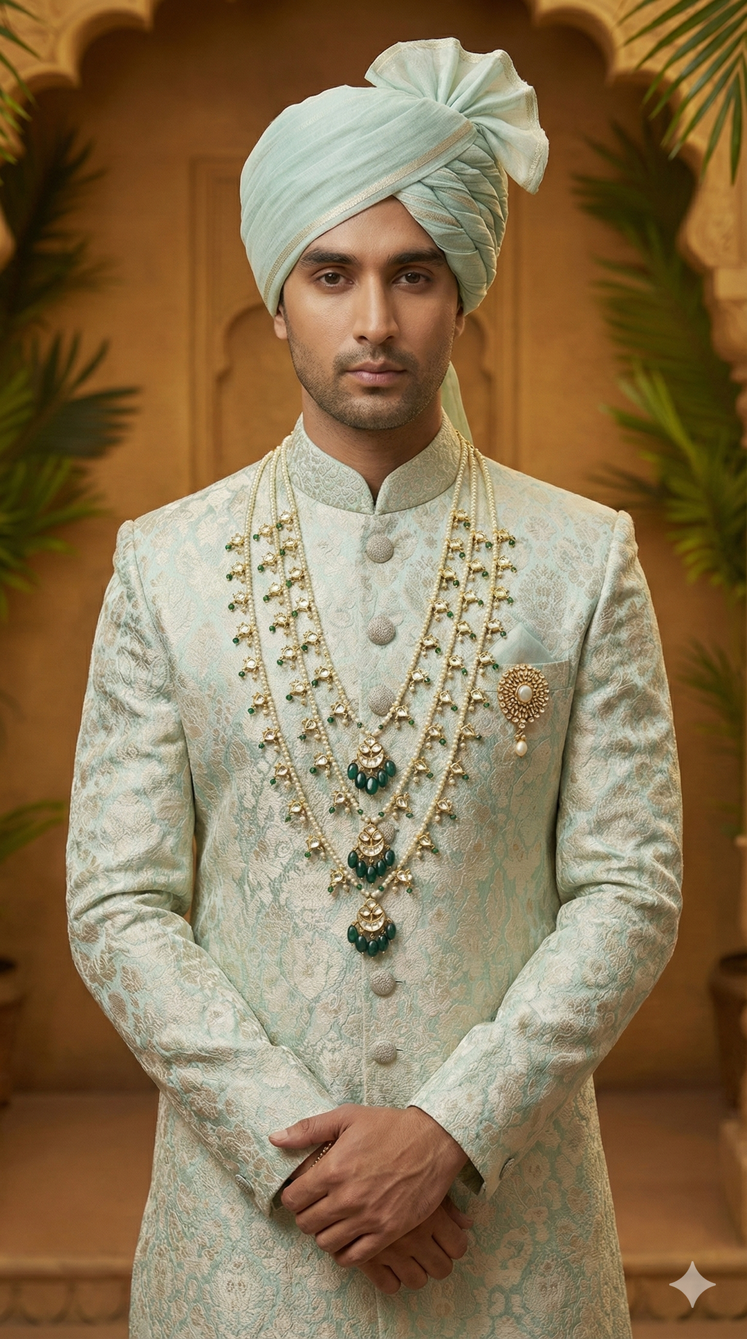 Teen lada man's necklace