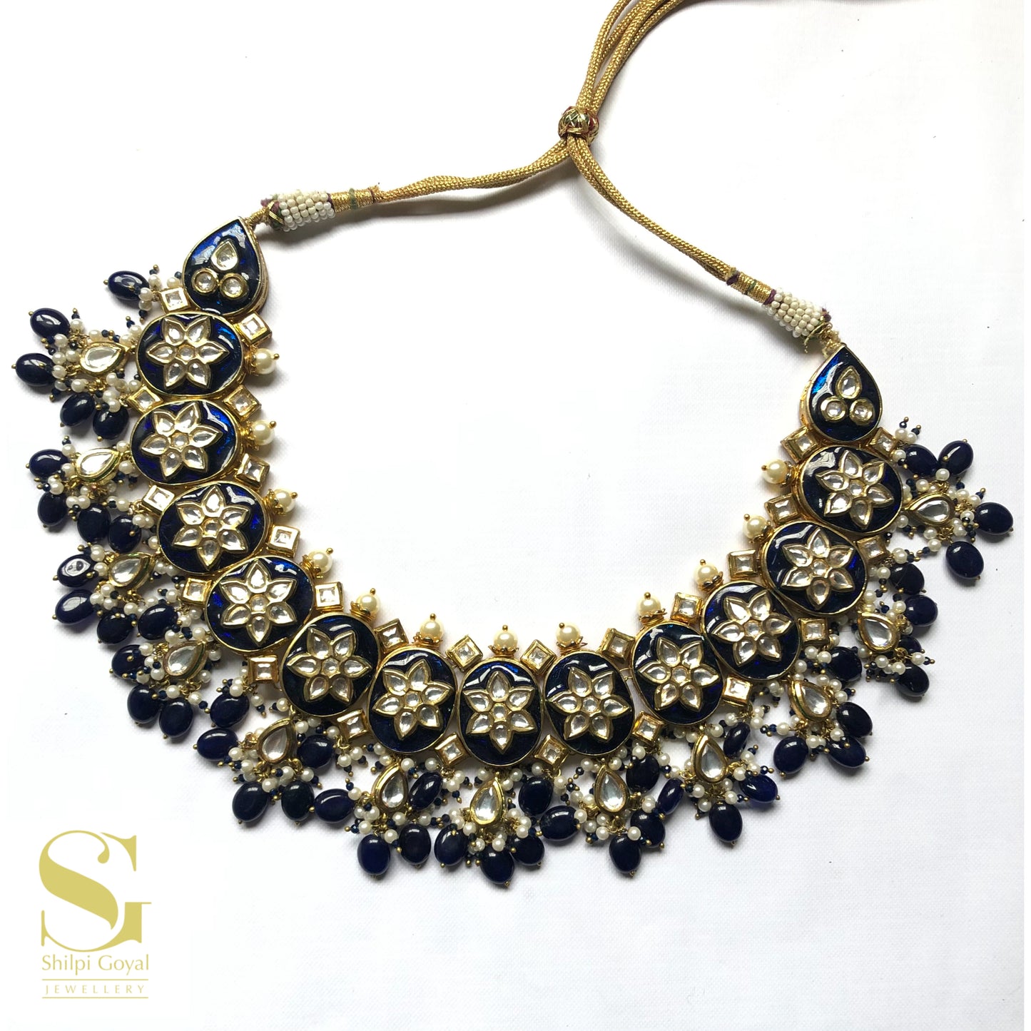 The Zinal Royal Blue Necklace