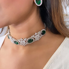 Zircon choker