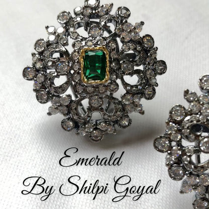 The Zue Victorian Emerald Necklace